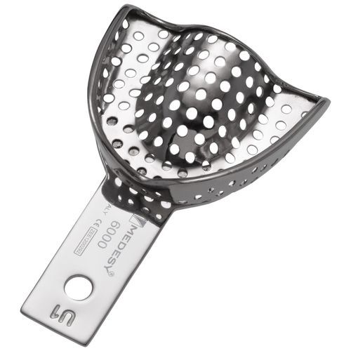 Upper dental impression tray - 6000 series - MEDESY s.r.l.   - lower / perforated