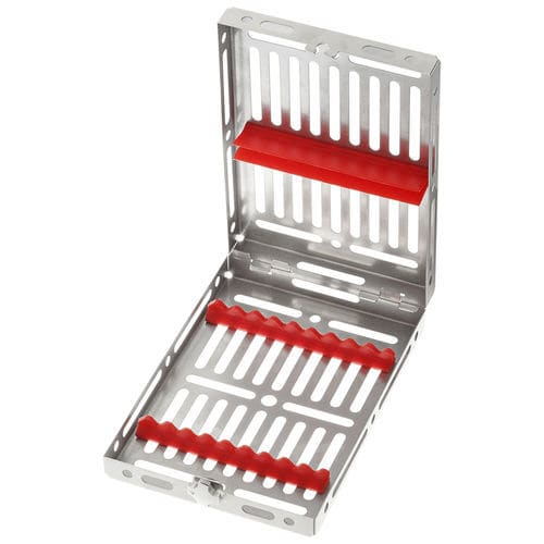 Dental instrument sterilization tray - GAMMAFIX  doi  - MEDESY s.r.l.   - stainless steel