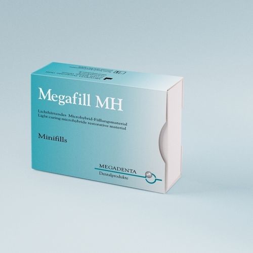 Hybrid composite dental material - Megafill MH - MEGADENTA Dentalprodukte GmbH   - for dental restorations / for root canal filling / paste