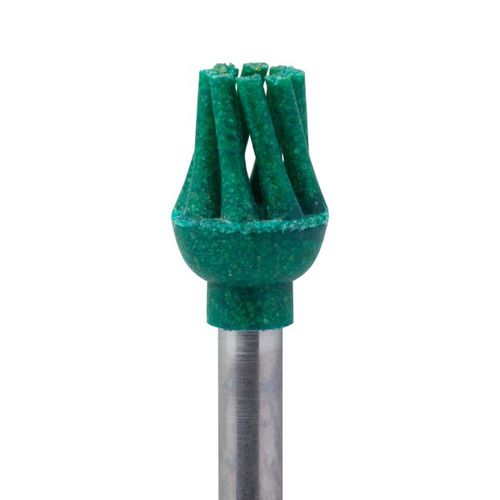 Dental burr - 9745G - Meisinger - diamond / medium / polishing