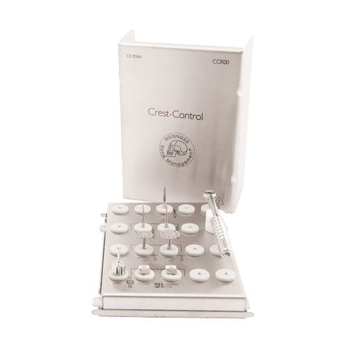 Dental implant surgery instrument kit - Crest-Control - Meisinger