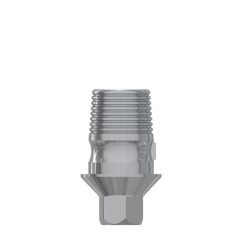 Titanium implant abutment - MN-TB001 - MIS Implants Technologies Ltd.   - internal hexagon / straight / Ti-base