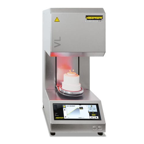 Heating furnace - VL 01/12 LB	 - Nabertherm - for dental laboratories / vacuum / ceramic