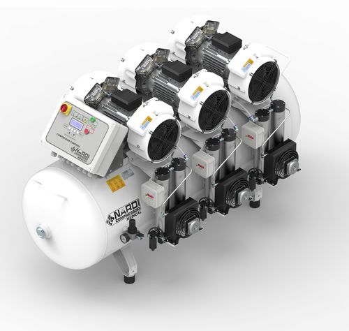 Medical air compressor - EXTREME MP 500 - NARDI COMPRESSORI S.r.l.   - dental / laboratory / for CAD/CAM applications