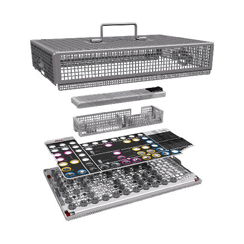 Dental instrument sterilization tray NobelReplace CC PureSet Nobel