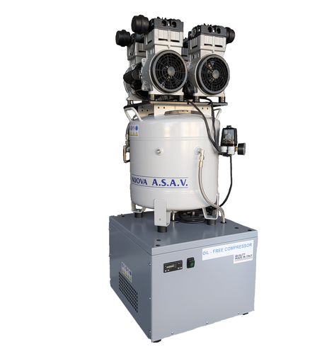 Medical compressor - CSD50DRF - NUOVA A.S.A.V. snc di Leoni Franco e Attilio   - laboratory / dental / piston
