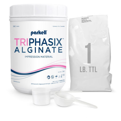 Alginate dental material - S400 - Parkell Inc.   - for impression trays / white