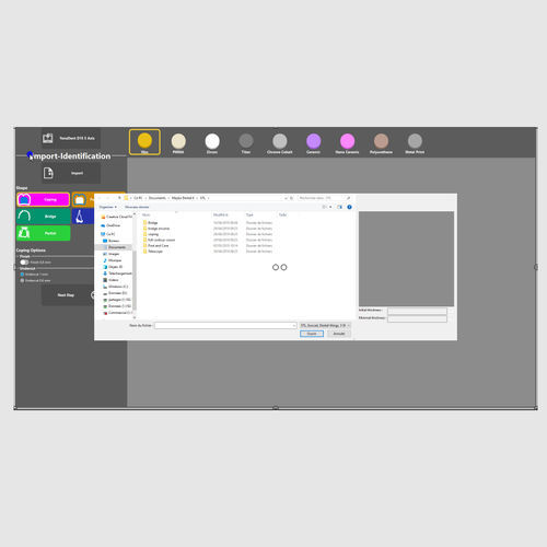 Import software - PICASOFT SAS   - medical / dental / automated