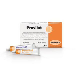 Dental bridge cement - Provilat - Promedica Dental Material GmbH   - for dental crowns / for dental inlays / for dental onlays