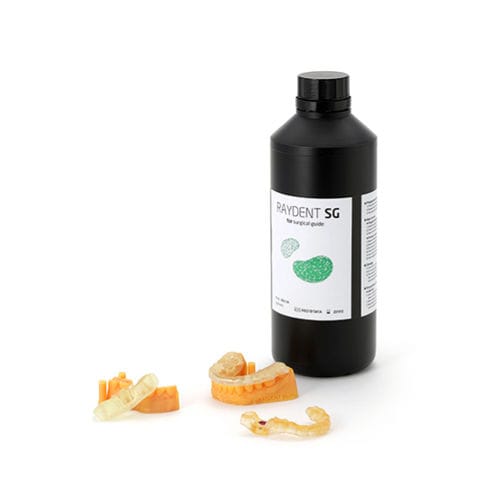 Resin dental material - RAYDENT SG - Ray - for 3D printing / transparent