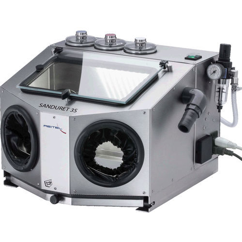 Pneumatic dental sandblaster - SANDURET 3 S - REITEL Feinwerktechnik - 3-tank