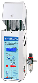Automatic micro-injector - Sabilex 2AD Plus - Sabilex de Flexafil S.A.   - for dental laboratories