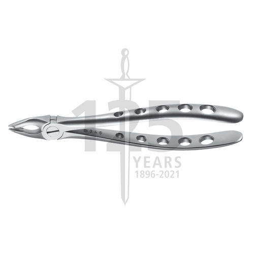 Canine teeth dental extraction forceps - 140-34 - A. Schweickhardt - for upper incisors / English pattern