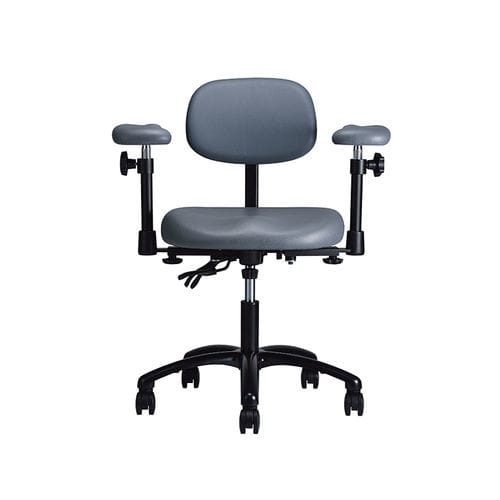 Dental stool - LOBA - MS - WINBEX CORPORATION - rotating / tilting / black