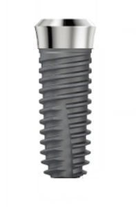 Cylindrical dental implant - STELLA series - Shinhung - titanium / external