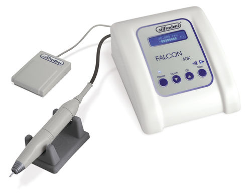 Dental micromotor - Falcon - SILFRADENT SRL   - brushless electric / benchtop / foot-operated