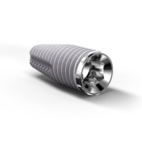 Tapered dental implant - PROVATA™ - SOUTHERN IMPLANTS (Pty) Ltd.   - titanium / internal hexagon