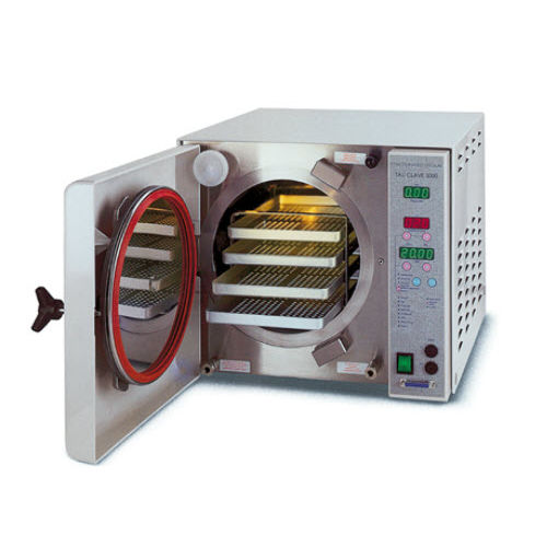 Medical autoclave - 3000 FRV - TAU STERIL - benchtop / programmable / fractionated vacuum