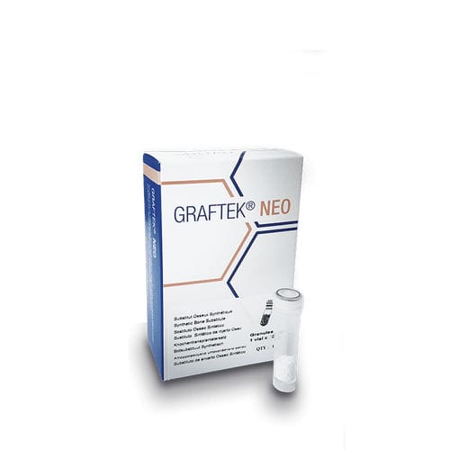 Synthetic bone substitute - Graftek® NEO - TBR Implants Group - for dental sugery / granules