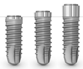 Cylindrical dental implant - ELEMENT  - Thommen Medical AG   - titanium / external