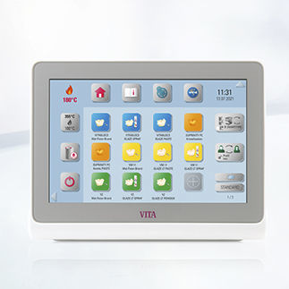 Dental control unit - DVPADEXV1 - VITA Zahnfabrik H. Rauter GmbH & Co.KG   - with touchscreen