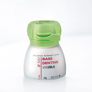 Ceramic dental material - VITAVM®9 - VITA Zahnfabrik H. Rauter GmbH & Co.KG   - zirconia / glass ceramic / for dental restorations