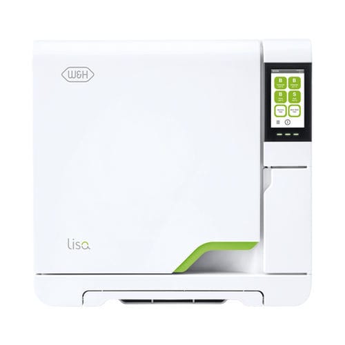 Dental autoclave - Lisa 17/22 - W&H Dentalwerk International - benchtop / stainless steel / with steam generator