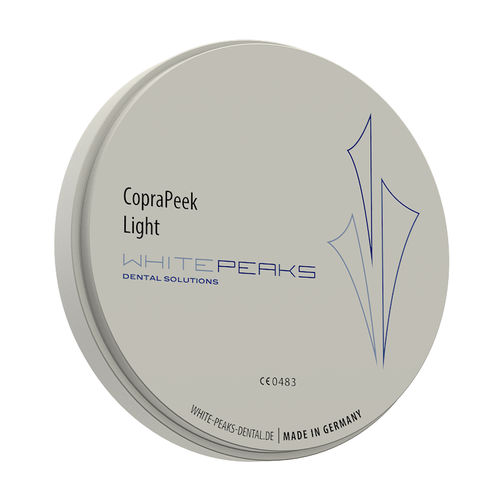 PEEK dental material - CopraPeek 98 - Whitepeaks Dental Solutions 