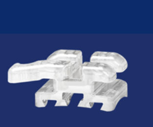 Hybrid resin orthodontic bracket - LUCID - WORLD BIO TECH   - transparent / low-friction / invisible