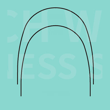 Round orthodontic archwire - SMART - WORLD BIO TECH   - stainless steel