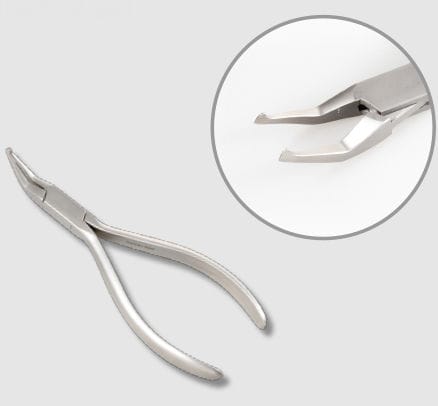 Orthodontic pliers - P-108 - WORLD BIO TECH   - lingual arch grasping / How / straight