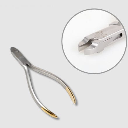 Orthodontic pliers - P-123 - WORLD BIO TECH   - wire-cutting / tungsten carbide