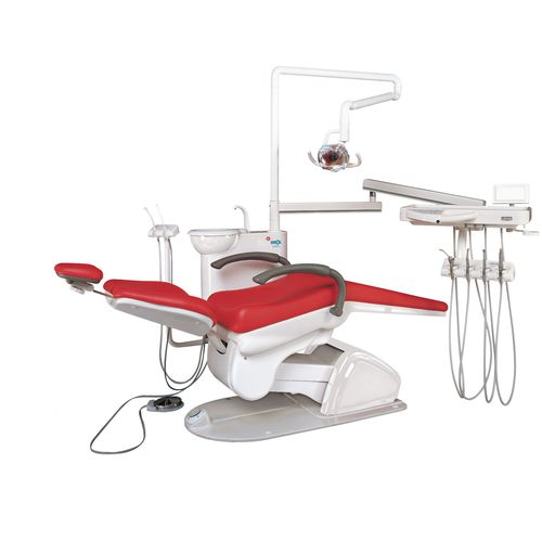 Dental treatment unit with chair - S2305 - Sinol Dental Limited - compact / with delivery system / with light