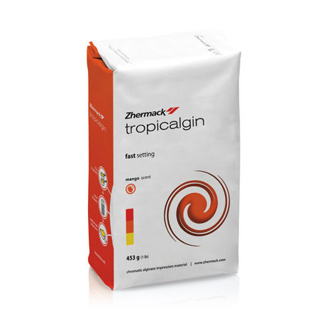 Alginate dental material - Tropicalgin - Zhermack - for impression trays