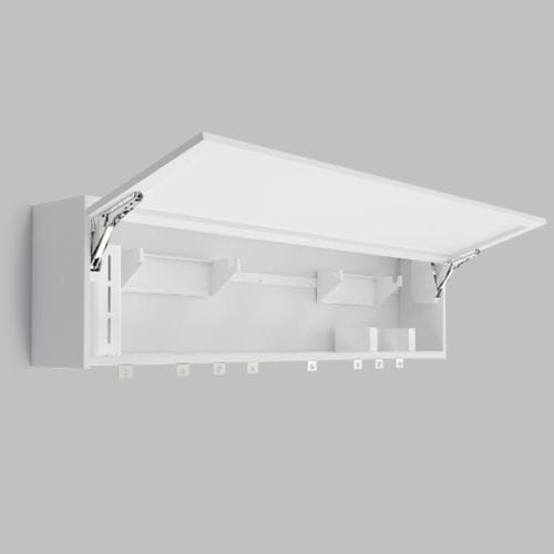 Hospital cabinet - SLIM  - Zilfor - modular / with door / wall-mounted