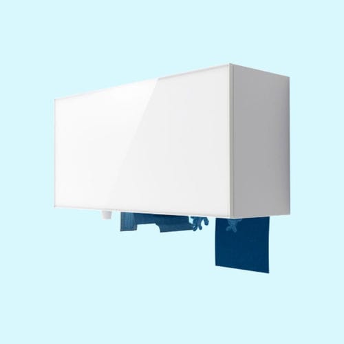 Hospital cabinet - FXD100V  - Zilfor - modular / wall-mounted / white