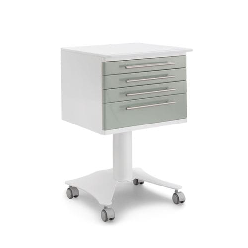 Medical trolley - RC4Z - Zilfor - for general purposes / storage / 4-drawer