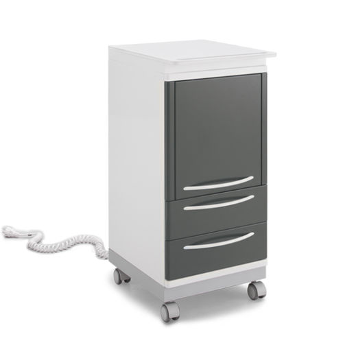 Medical trolley - PSRTEM1 - Zilfor - for general purposes / storage / 2-drawer