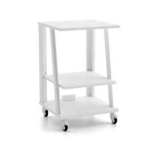 Medical trolley - PZRC - Zilfor - for general purposes / transport / 3-shelf