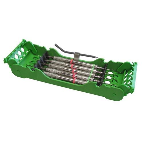 Dental instrument sterilization cassette - 50Z925A - ZIRC - perforated / plastic