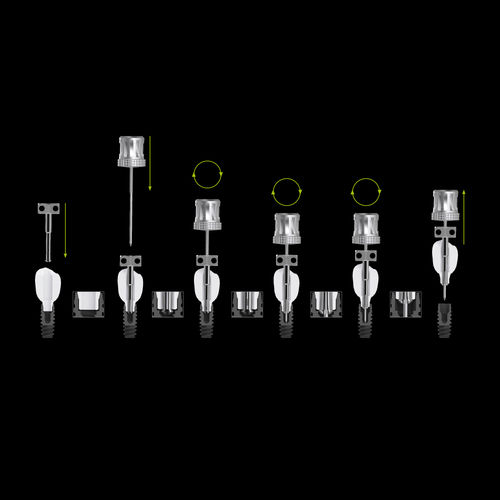 Dental crown removal instrument - Zirkonzahn
