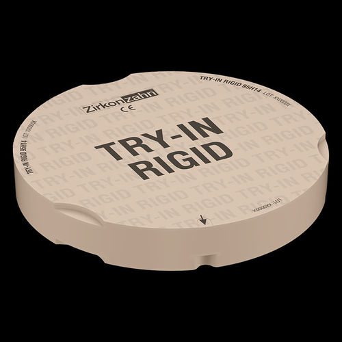 Resin dental material - Try-In Rigid - Zirkonzahn - for dental restorations / CAD/CAM