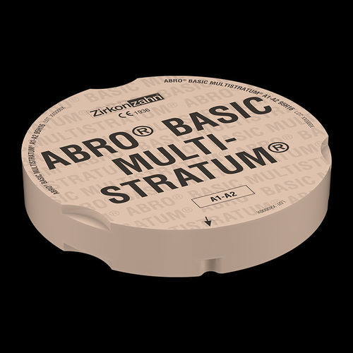 PMMA dental material - Abro® Basic Multistratum® - Zirkonzahn - resin / for dental crowns / CAD/CAM