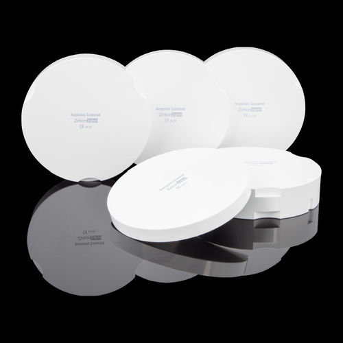 Zirconia dental material Anatomic Coloured Zirkonzahn for dental