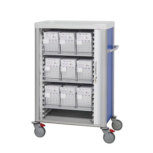 Hospital trolley - F-CMB-1 - Behmpat Producciones S.L - medication / multi-function / stainless steel