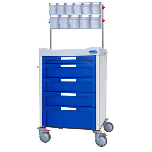 Medical trolley - F-DNOVBASC - Behmpat Producciones S.L - anesthesia / for general purposes / equipment