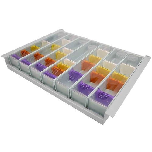 Nursing medicine distribution tray - F-BLP-6100-2 - Behmpat Producciones S.L - cart / weekly