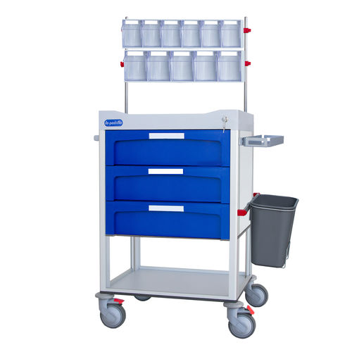 Anesthesia trolley - F-DNOV-K16 - Behmpat Producciones S.L - for general purposes / transport / treatment