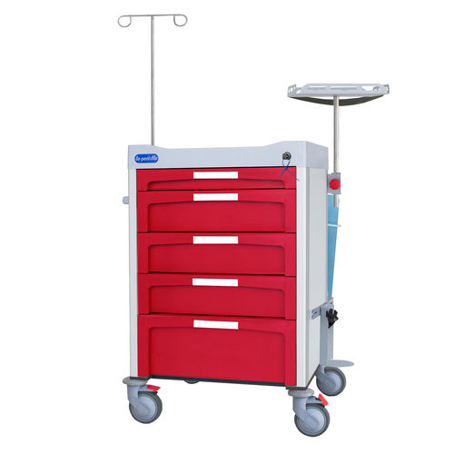 Emergency trolley - F-DNOV-K20 - Behmpat Producciones S.L - transport / multi-function / anodized aluminum