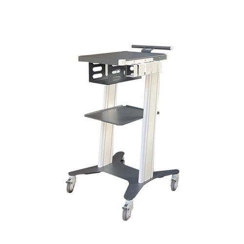 Ultrasound system trolley - CAR2P-ECOGRAPH - nuovalaris - metal / aluminum / with basket